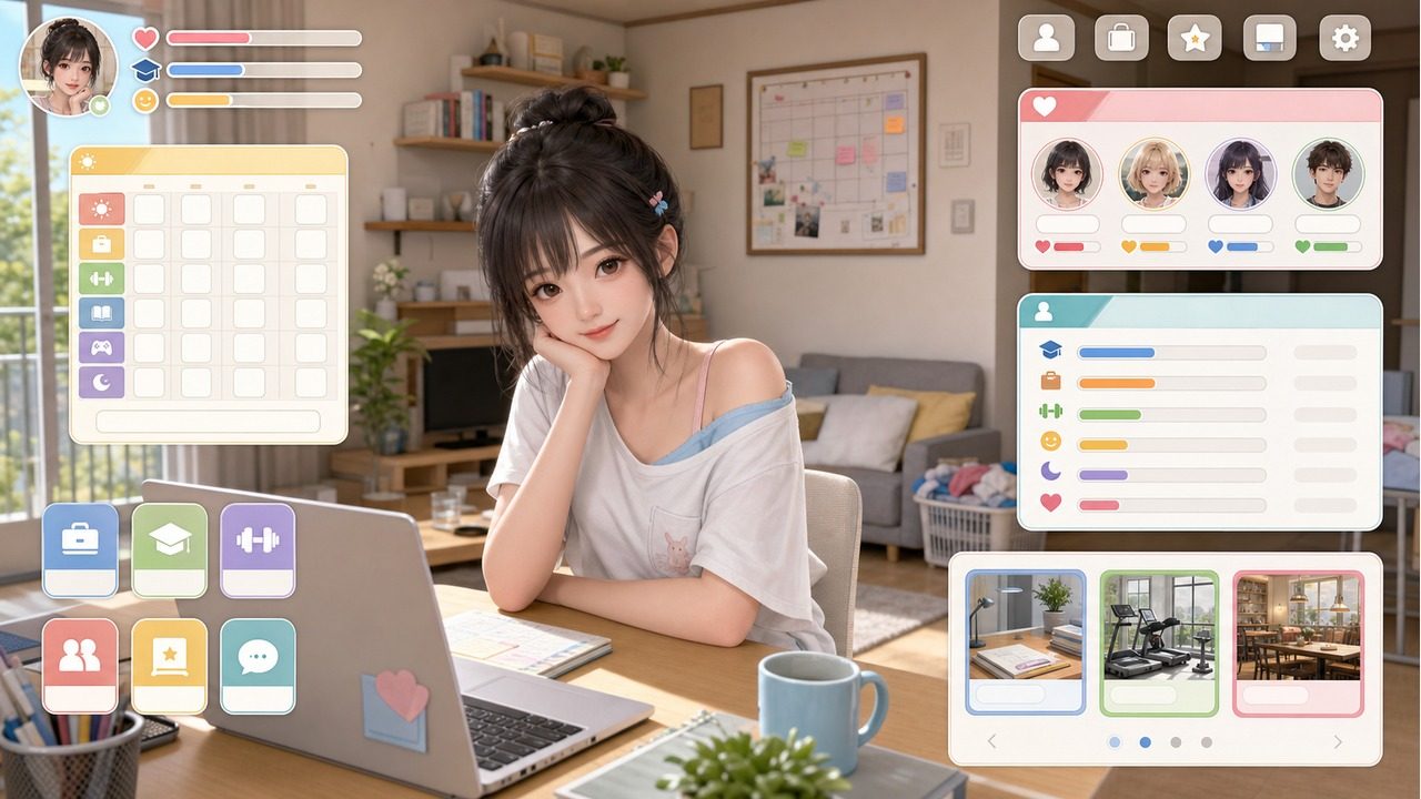 能干的后辈小葵酱 资源内容 玩法截图 6